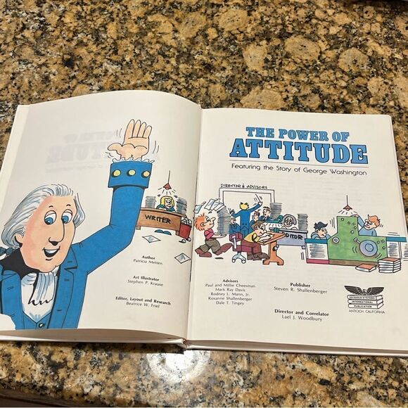 VTG The Power of Attitude- Ft the Story of George Washington by P Metten Tales - Picture 6 of 15
